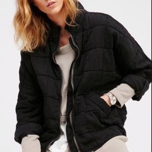 Free People Dolman Jacket Black - Medium $120